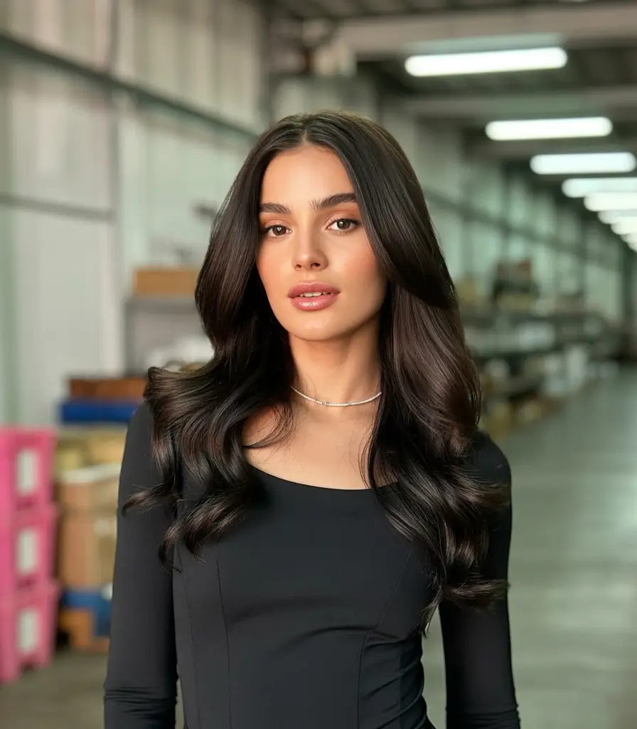 Fall Oval Face Haircuts Glossy Volume with Subtle Movement