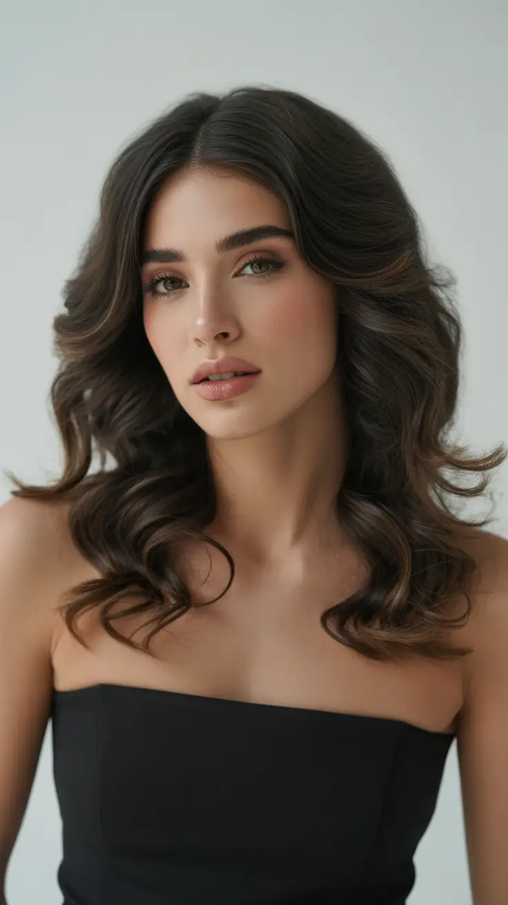 Fall Oval Face Haircuts Classic Curls with Vintage Vibe