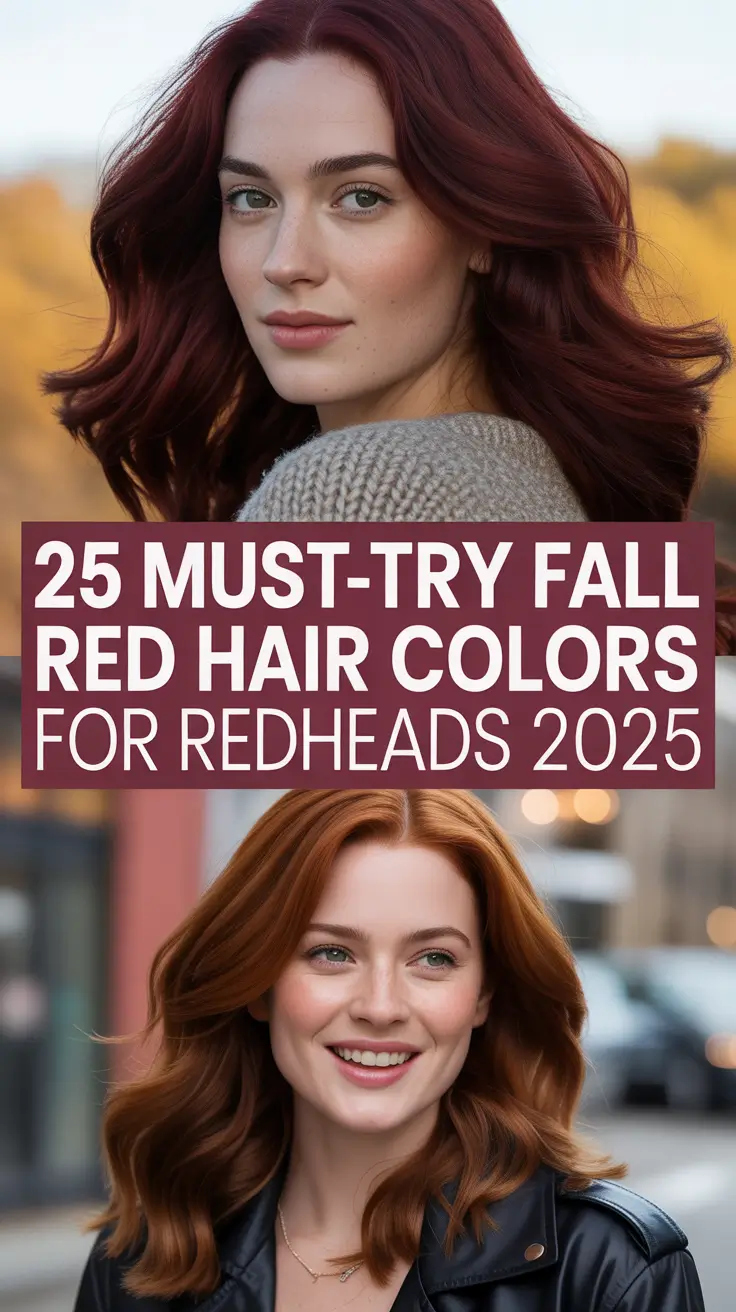 Must-Try Fall Red Hair Colors for Redheads 2025: Fresh Ideas, Highlights & Autumn Glow