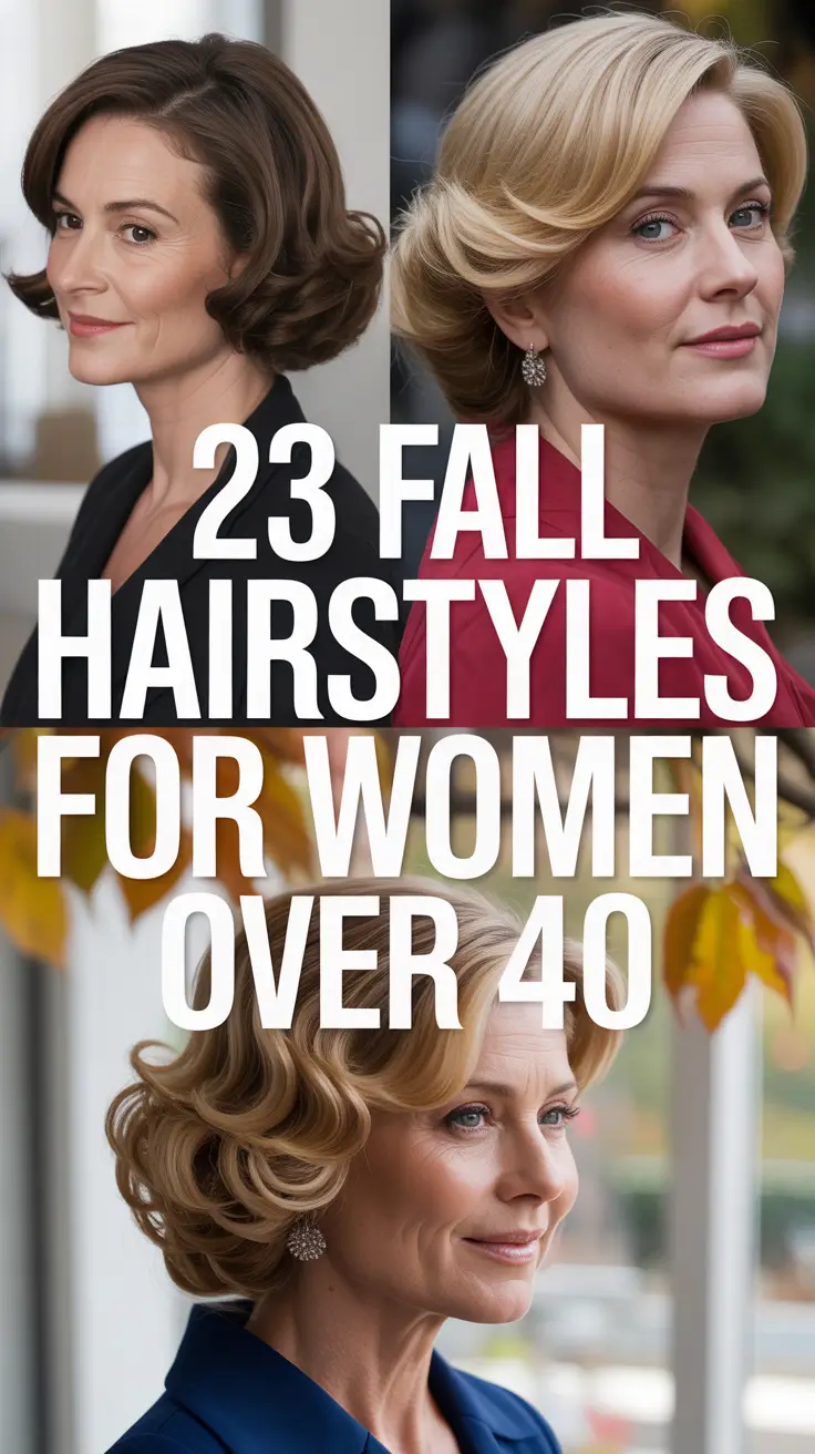 Elegant Hairstyles for Women Over 40 in Fall 2025: Flattering Looks for Every Hair Type