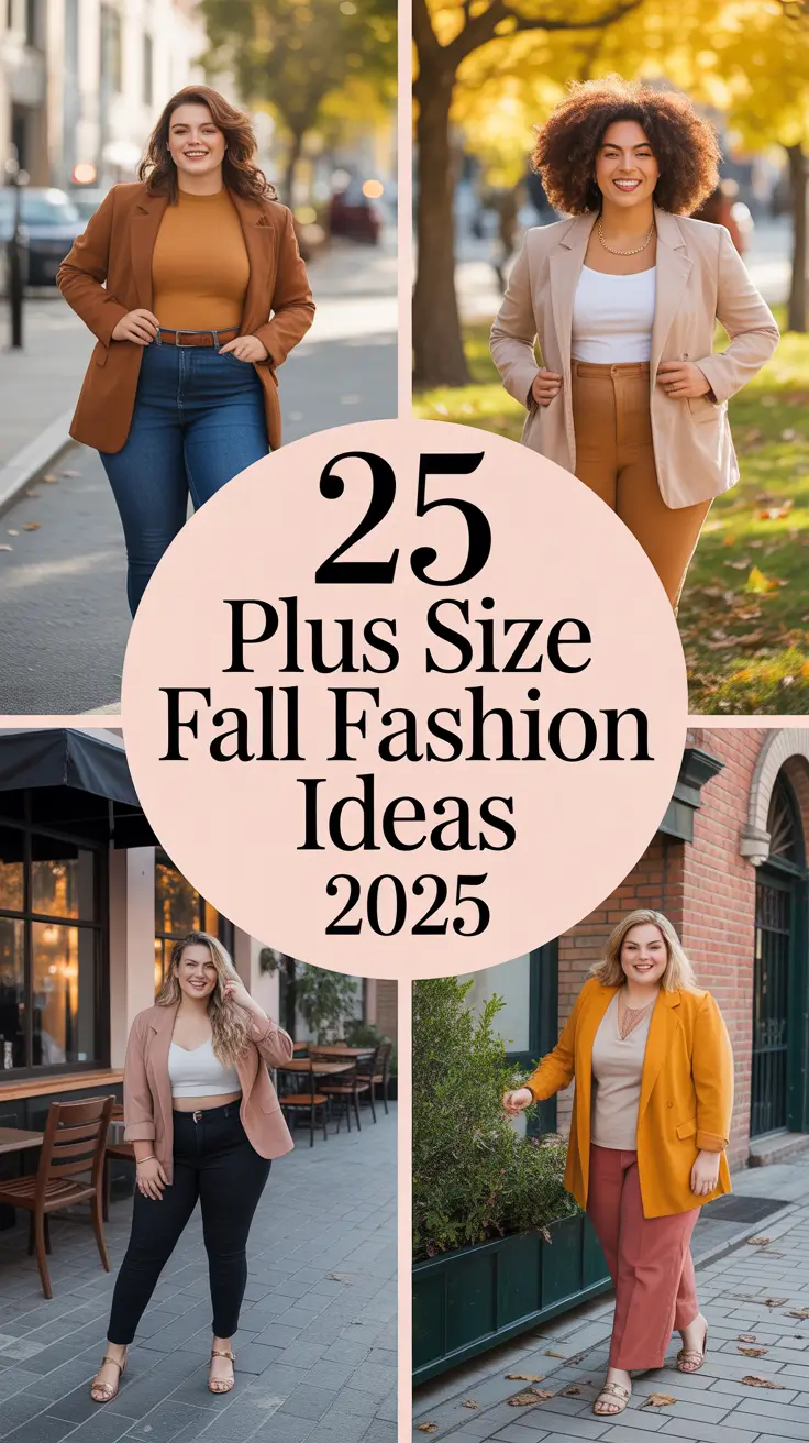 Plus Size Fall Fashion Ideas 2025 for Every Body, Mood & Moment