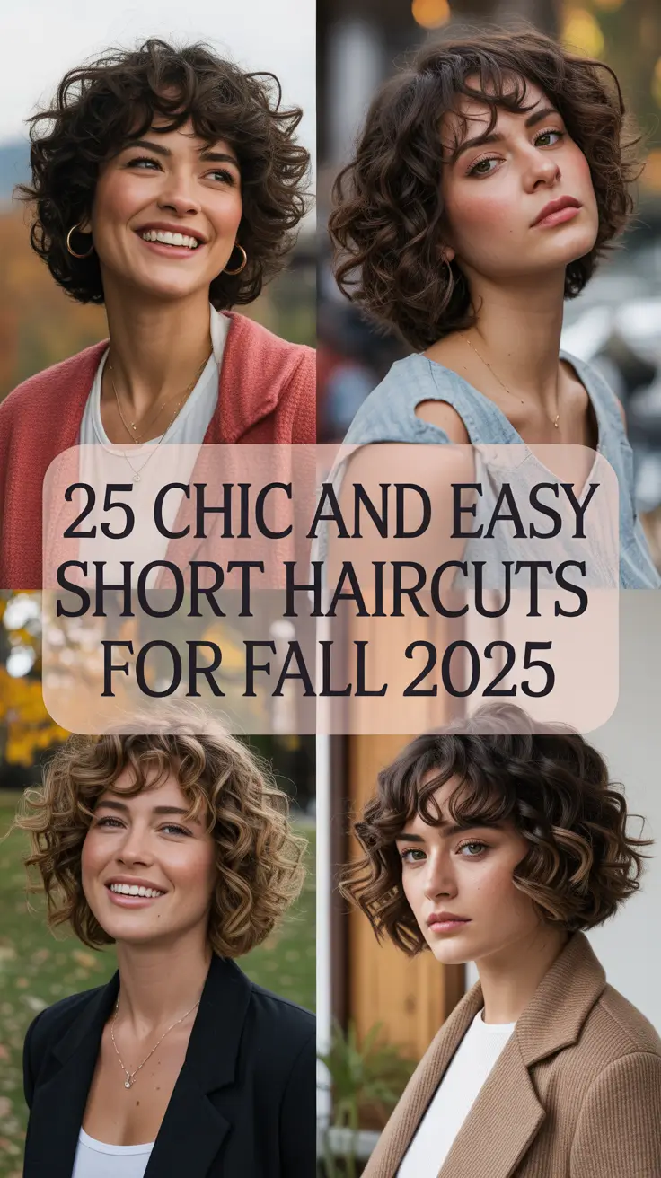 Chic and Easy Short Haircuts for Fall 2025 That Women Are Loving Right Now