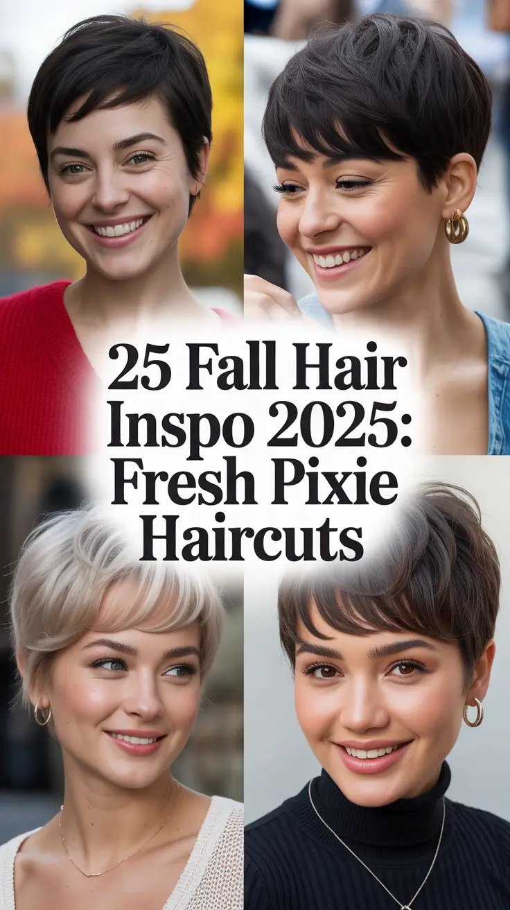 Fall Hair Inspo 2025: Fresh Pixie Haircuts That Are Chic, Cool, and Totally Wearable
