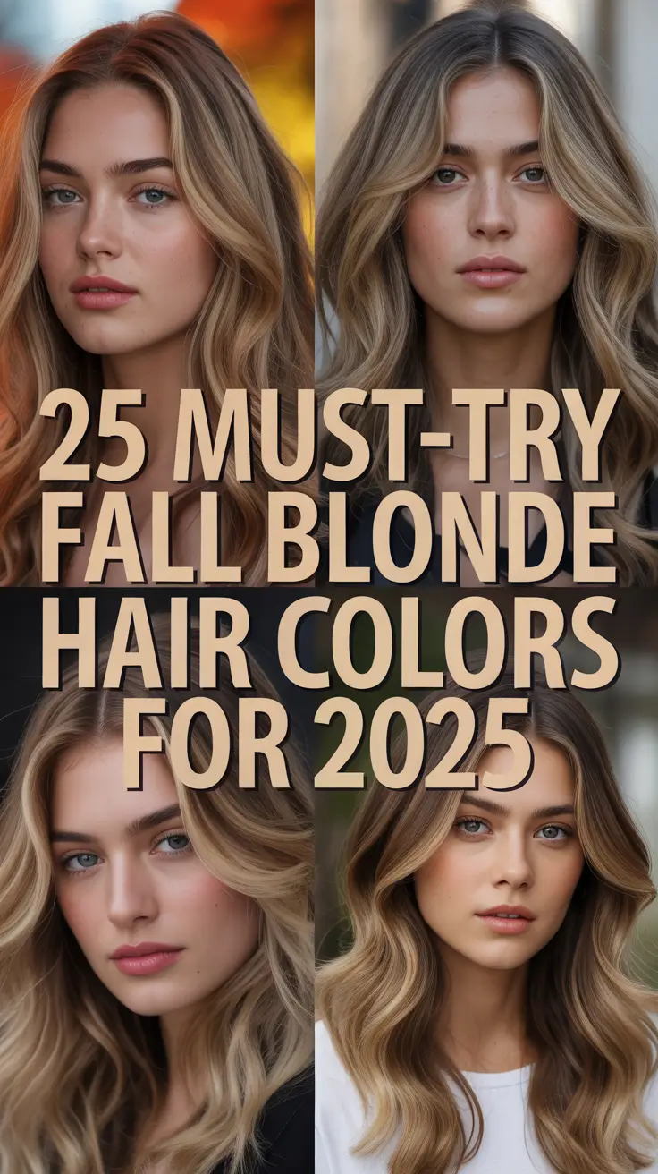 Must-Try Fall Blonde Hair Colors for 2025 That Are So Fun, You'll Want to Book Now