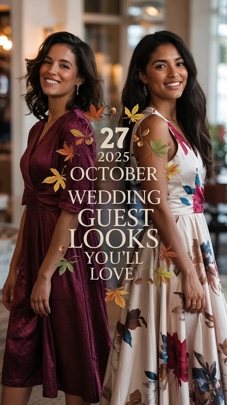 2025 October Wedding Guest Looks You’ll Love: Timeless & Trendy Outfit Ideas for Every Style