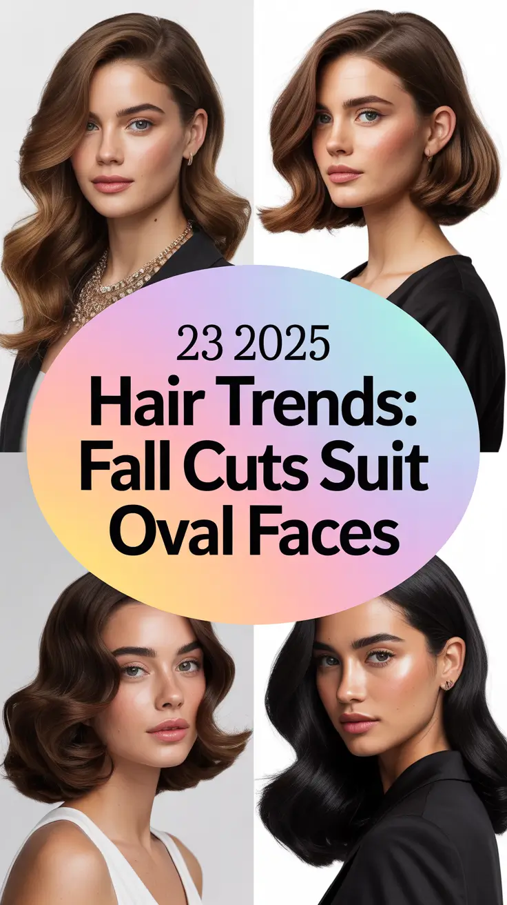 2025 Hair Trends: Fall Cuts That Suit Oval Faces