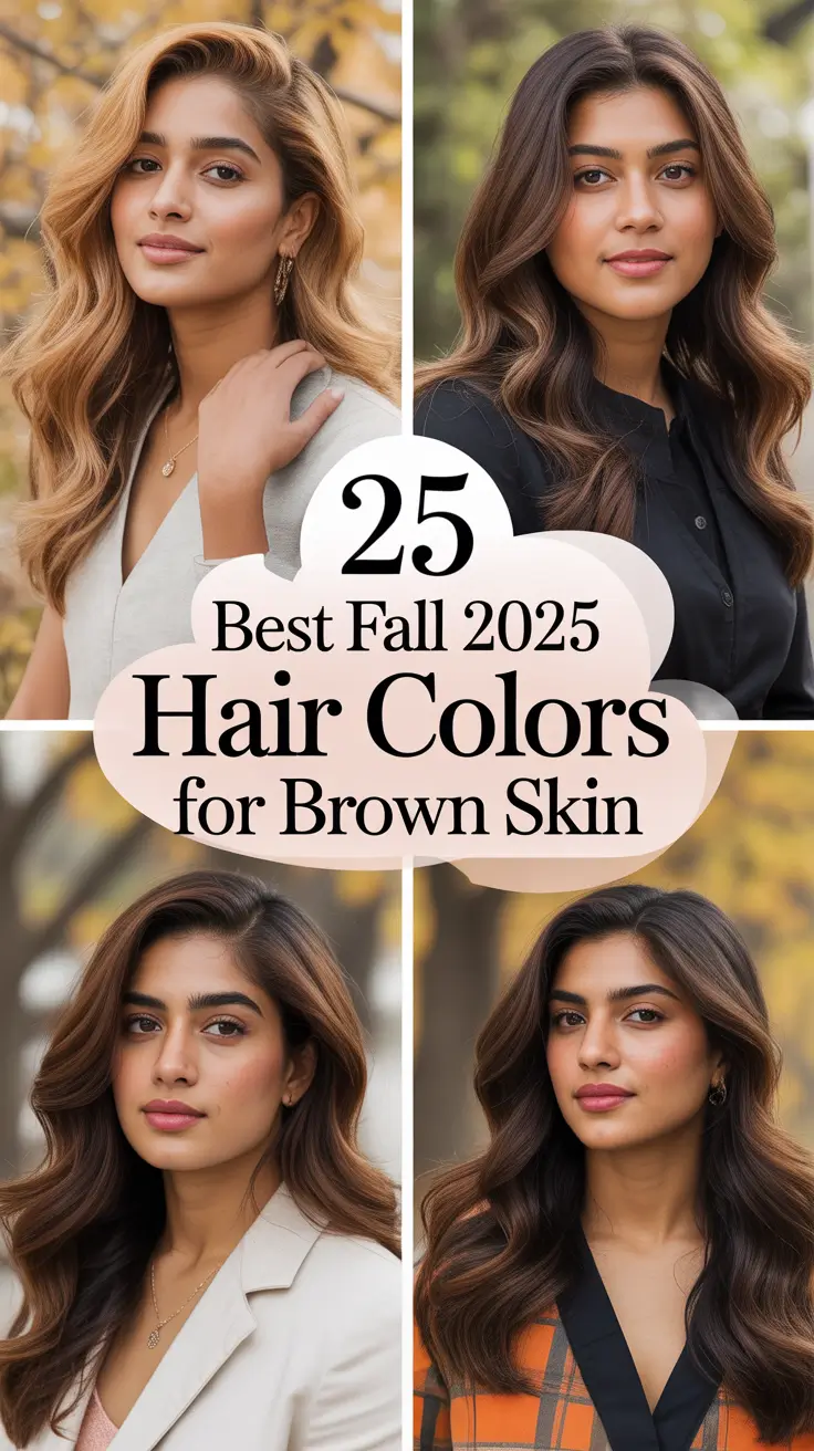 Best Fall 2025 Hair Colors for Brown Skin That Look Stunning in Chocolate Brown and Beyond