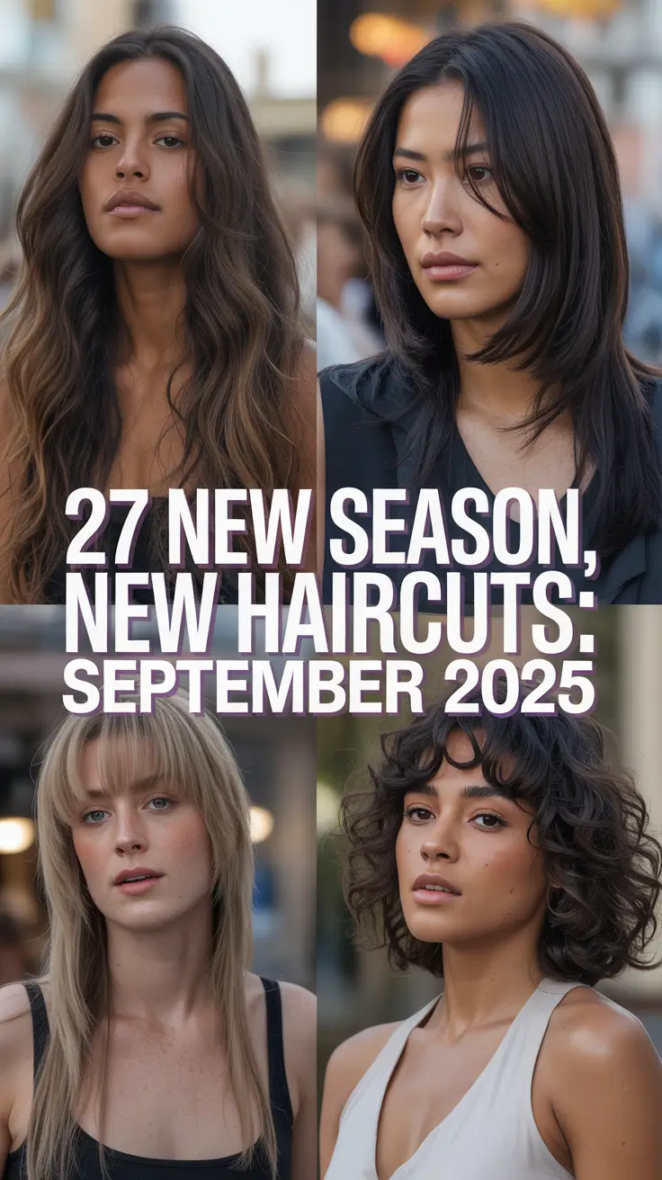 New Season, New Haircuts: September 2025 Styles for Every Length & Mood