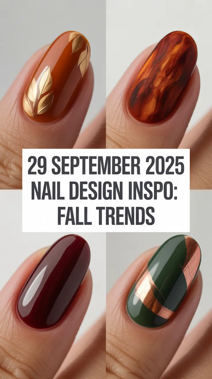 September 2025 Nail Design Inspo: Fall Trends You'll Want to Try