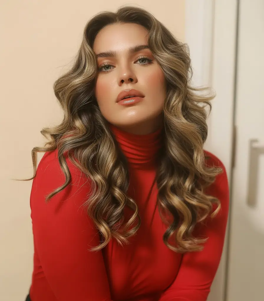 Fall Haircuts for Chubby Faces Defined Spiral Glam for Statement Energy