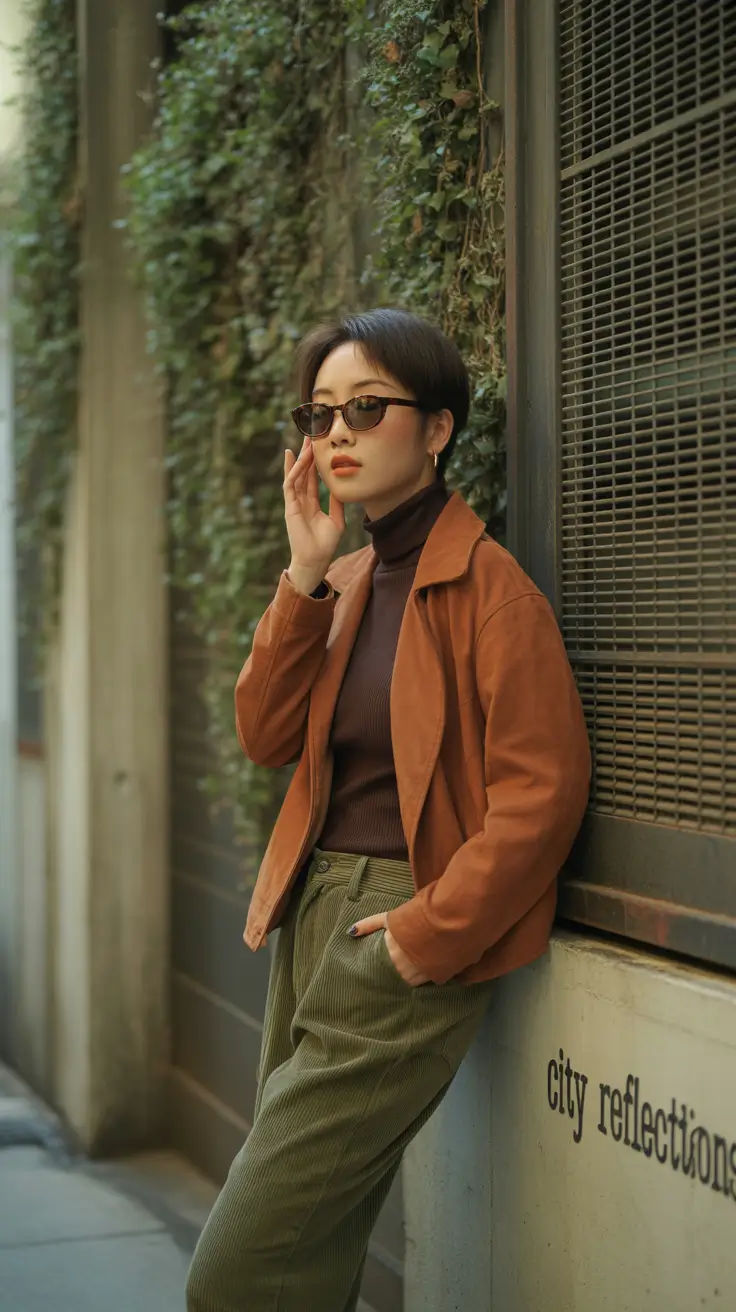 cozy fall outfits Earthy Academic