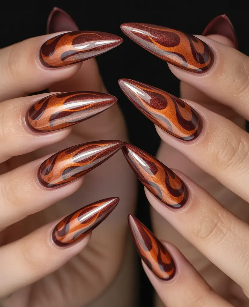 Fall-2025-nail-ideas+Molten-Copper-Flames-for-the-Bold-at-Heart