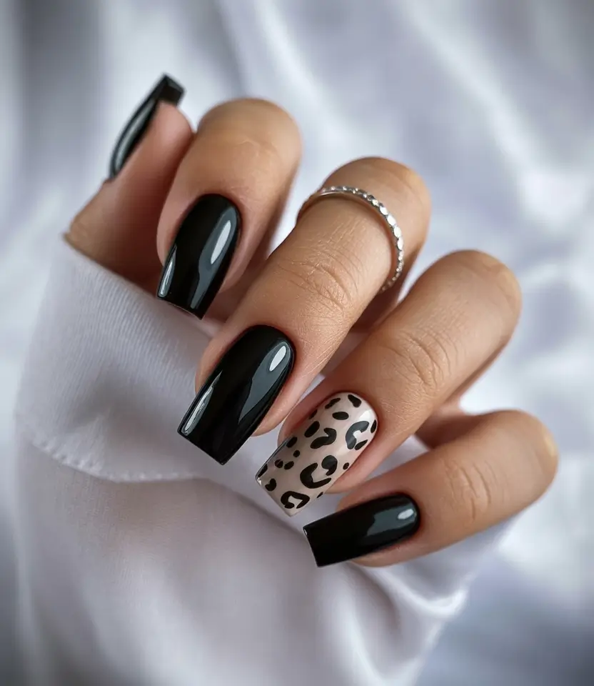 2025-fall-dip-powder+Leopard-Accent-Luxe-Black