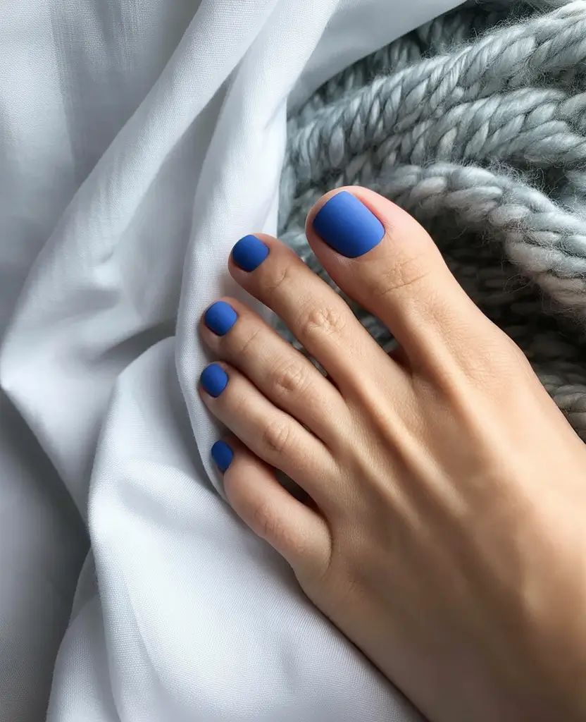 Ideas Blue Wool Sweater Vibes