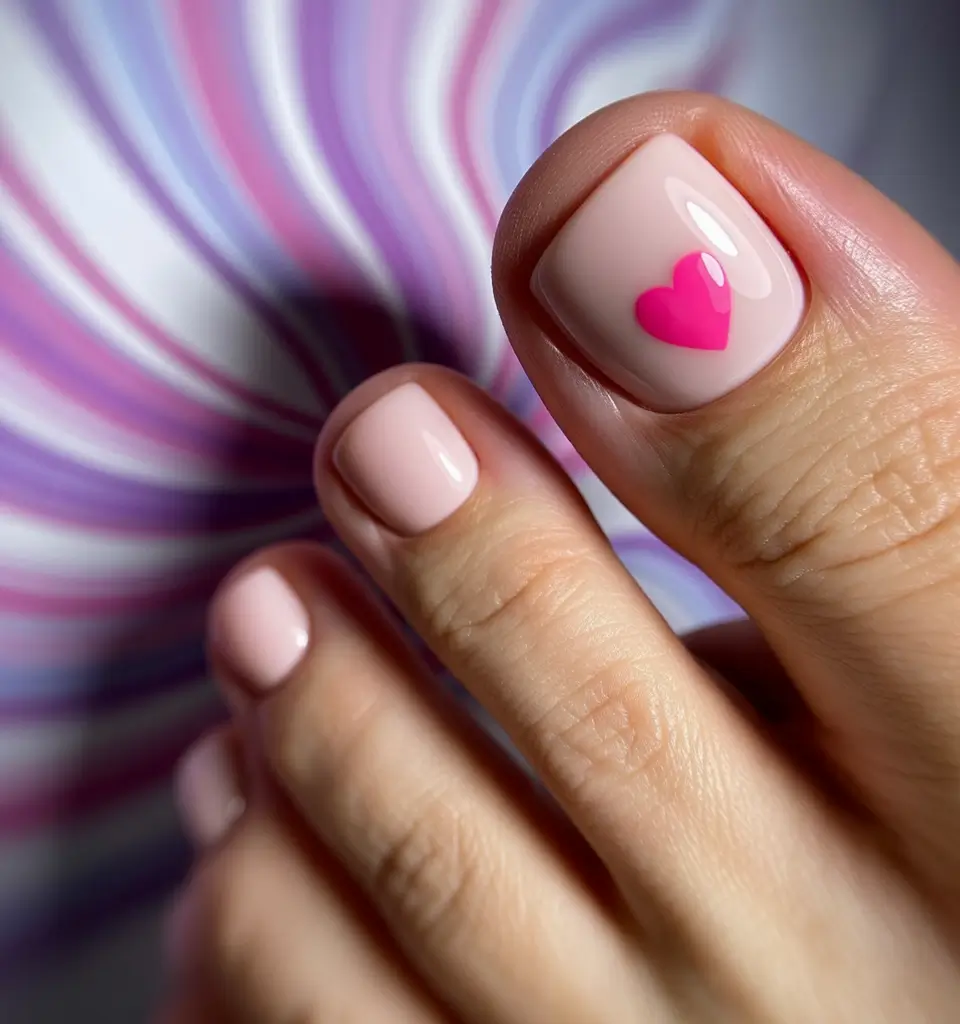 Cute Blush Crush with a Heart Pop