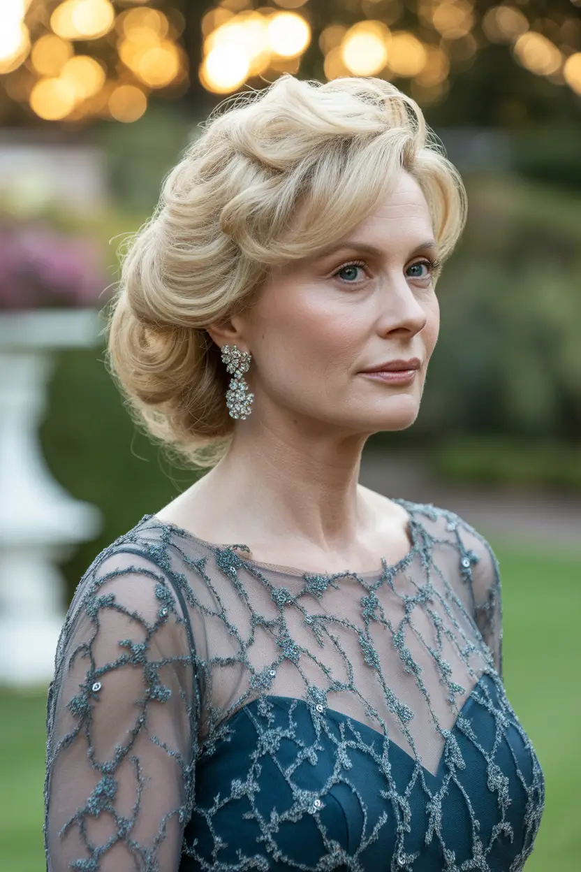 fall-hairstyles-for-women-over-40-soft-hollywood-roll-with-modern-finish