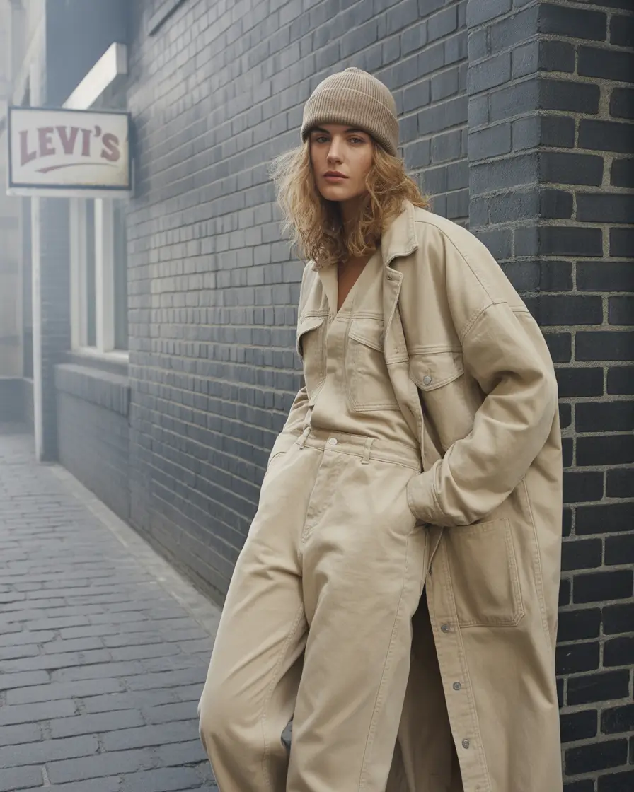 fall outfits with jeans 2025 Neutral Utility with an Urban Edge