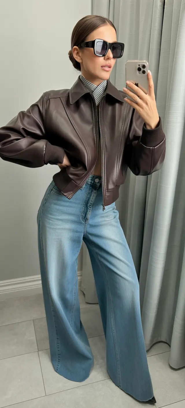 fall outfits with jeans Boss Babe in Soft Blue Tones