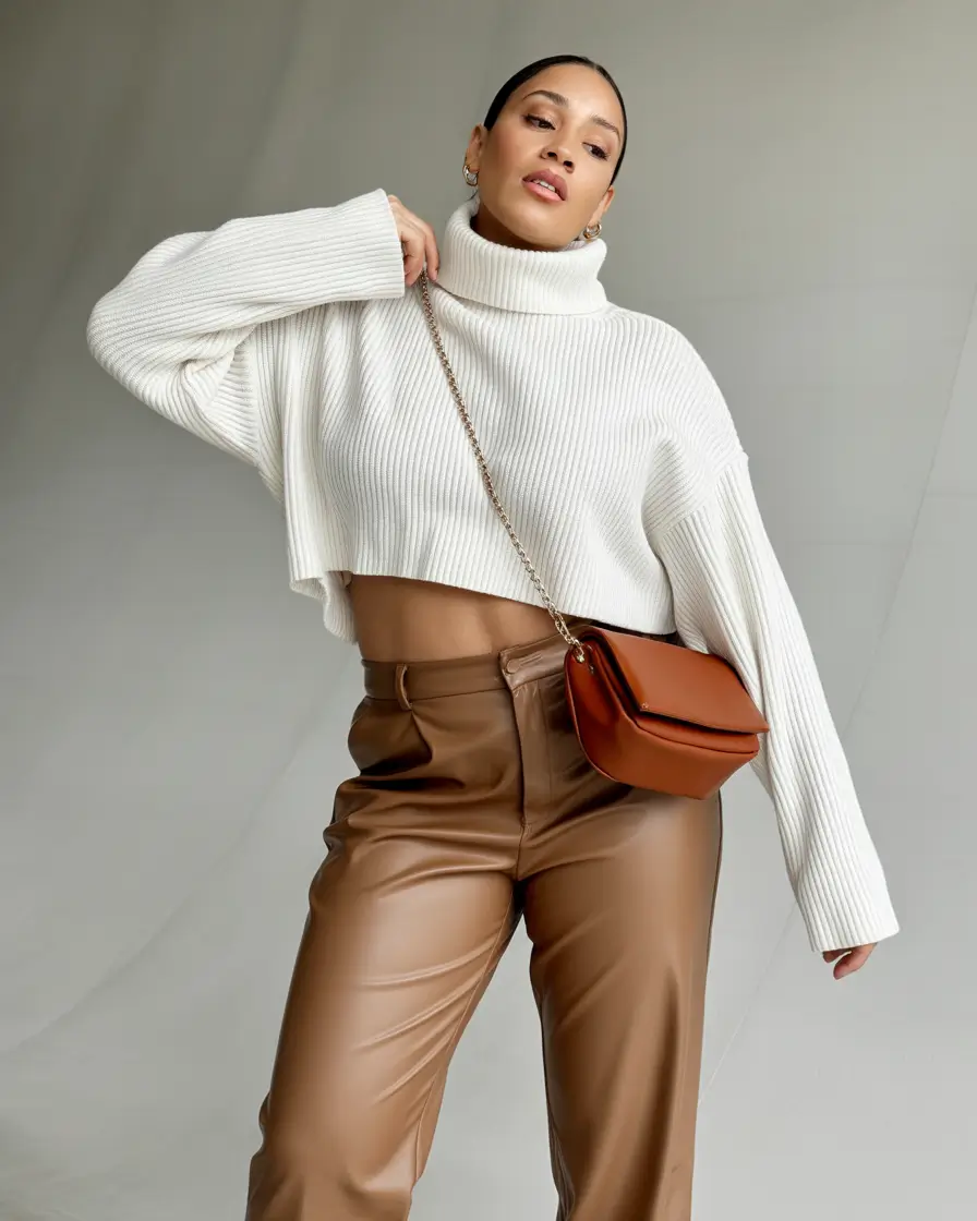 midsize fall outfits+Elevated Neutrals with a Twist