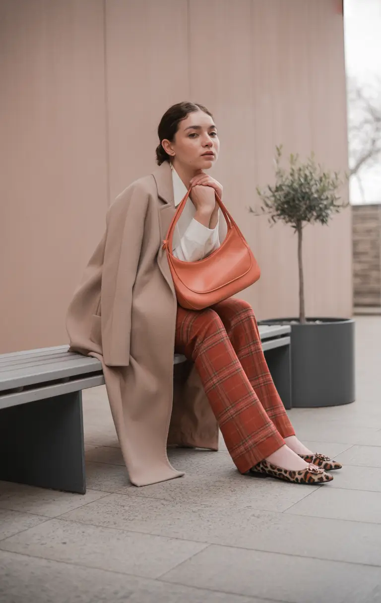 midsize-fall-outfits-Quiet-Luxe-With-a-Pop-of-Power