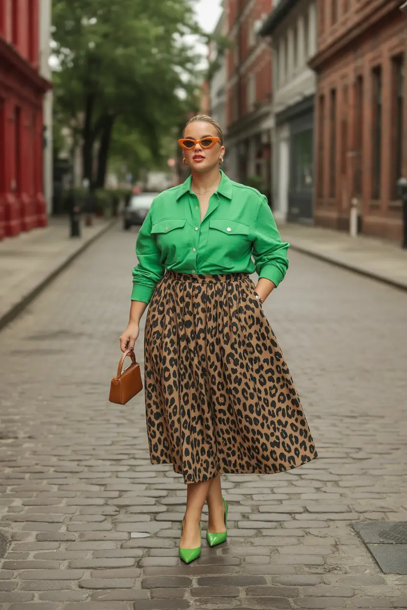 midsize fall outfits Unexpected Wild Neutrals