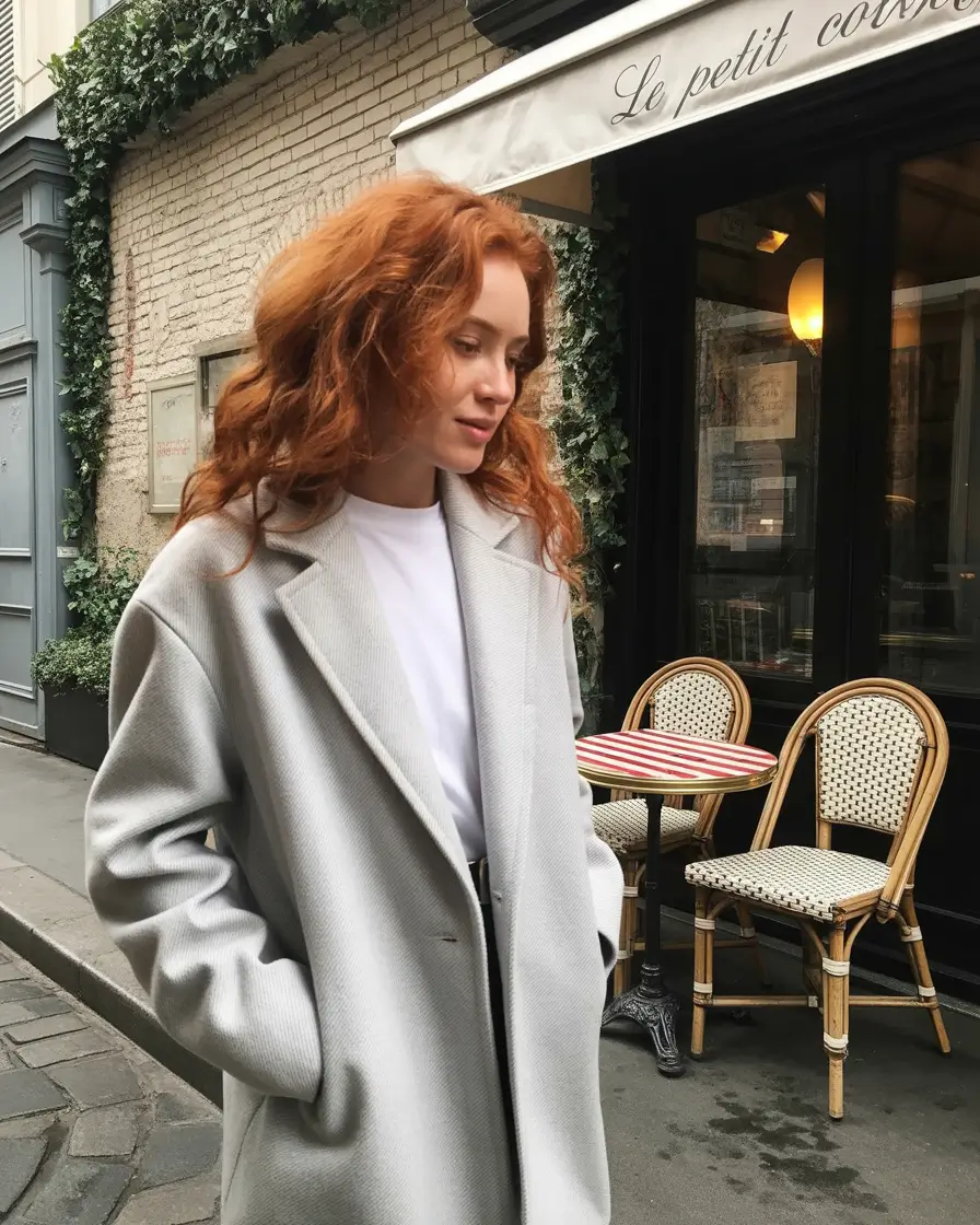 midsize fall outfits+Parisian Minimalist Energy