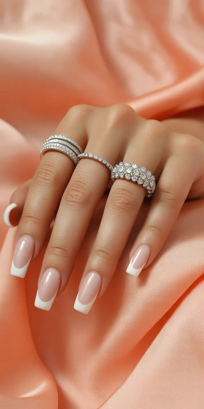 Fall ballerina nails 2025 Timeless French Ballerina for Classic Fall Glam