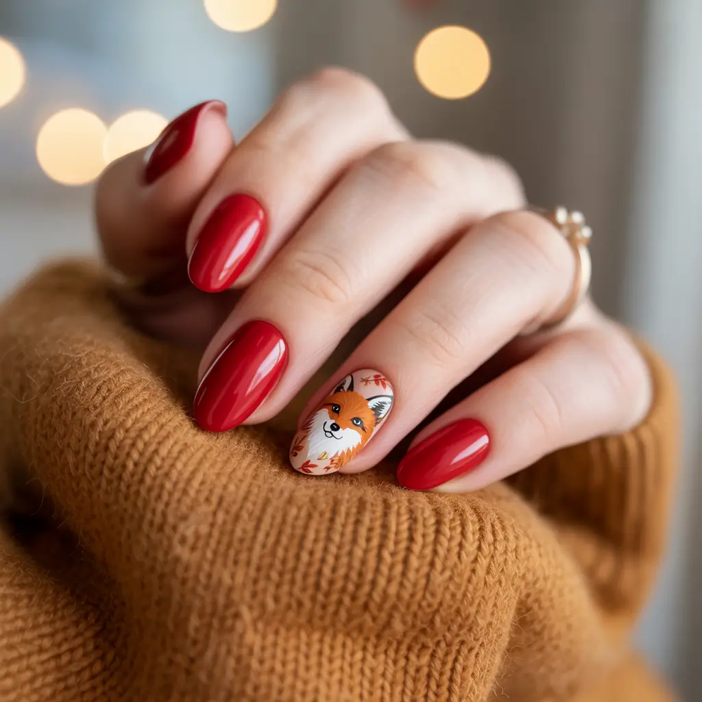 Fall-nail-colors-for-fair-skin-2025-Woodland-Whimsy