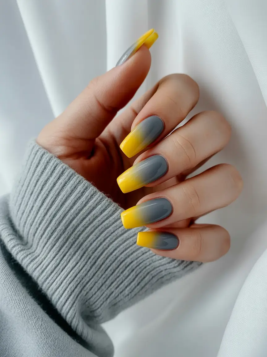 Fall-nail-colors-for-fair-skin-2025-Muted-Sunshine-Tips