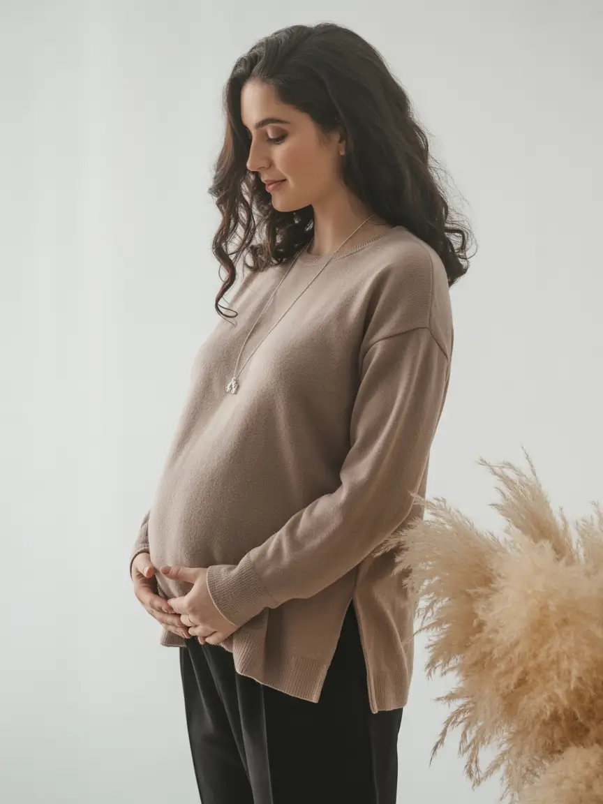 fall outfits for pregnant women Effortless Minimalism for Everyday Calm