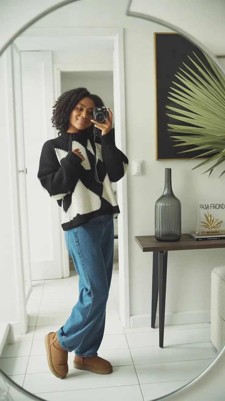 fall outfits for school 2025 Cozy Core with a Graphic Twist
