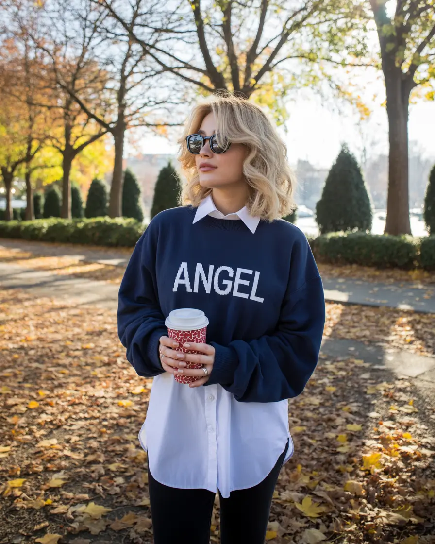 fall outfits for school Varsity Layers With Preppy Soul