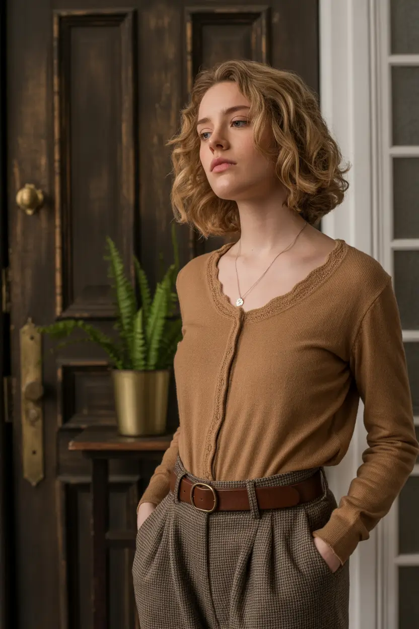 fall outfits for school Quiet Vintage Elegance