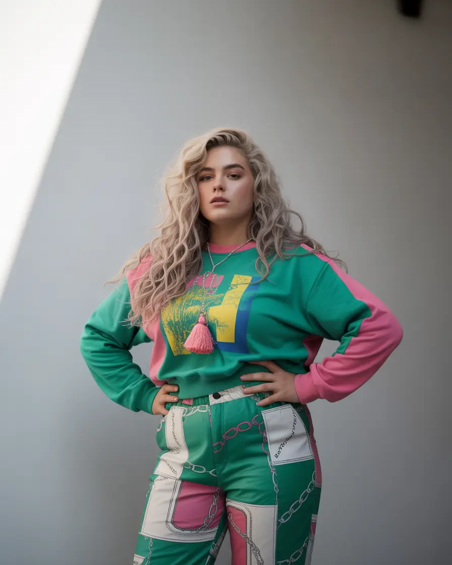 curvy fall outfits Playful Prints, Maximum Mood