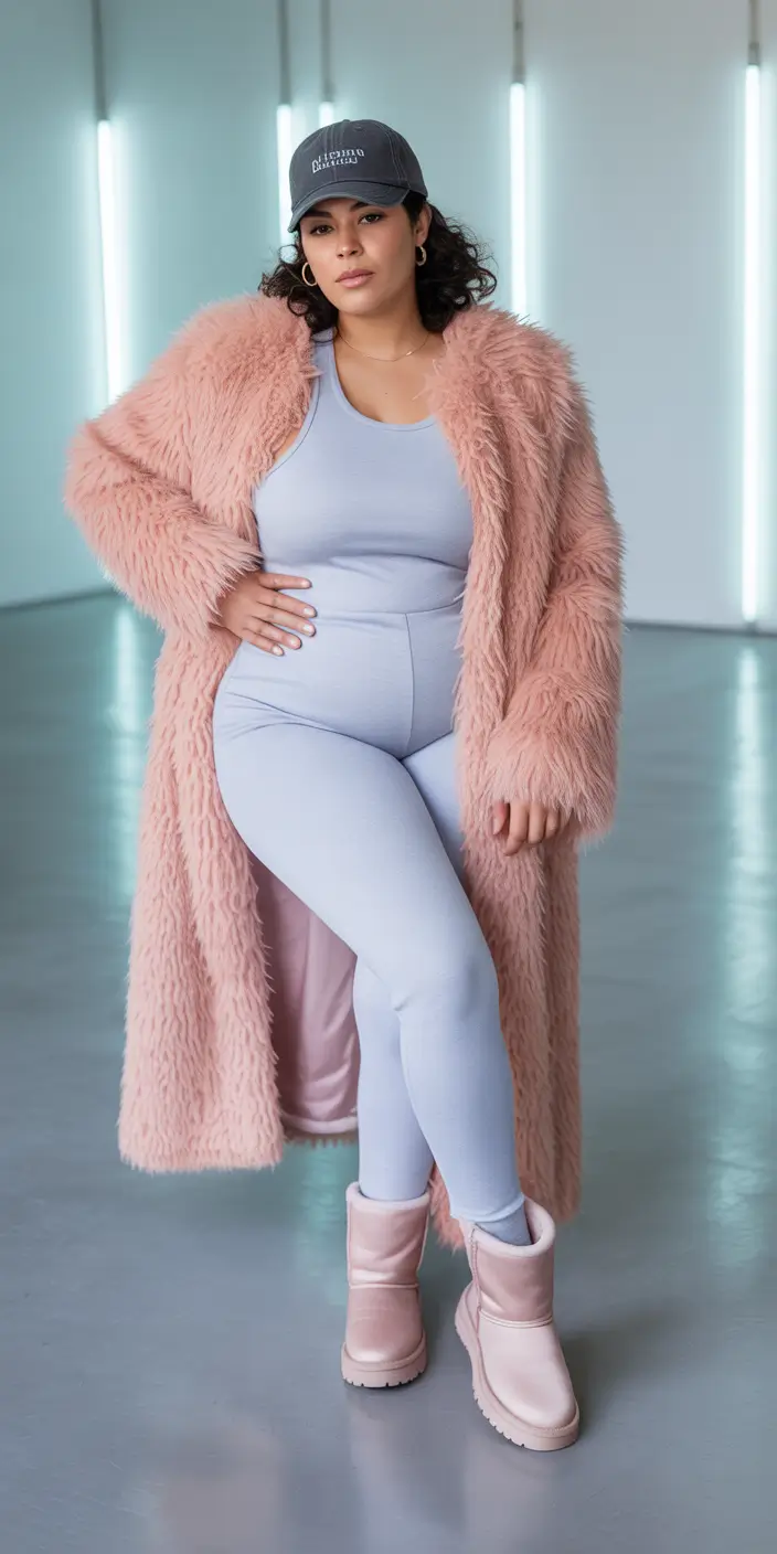 curvy fall outfits Soft Layers, Strong Energy