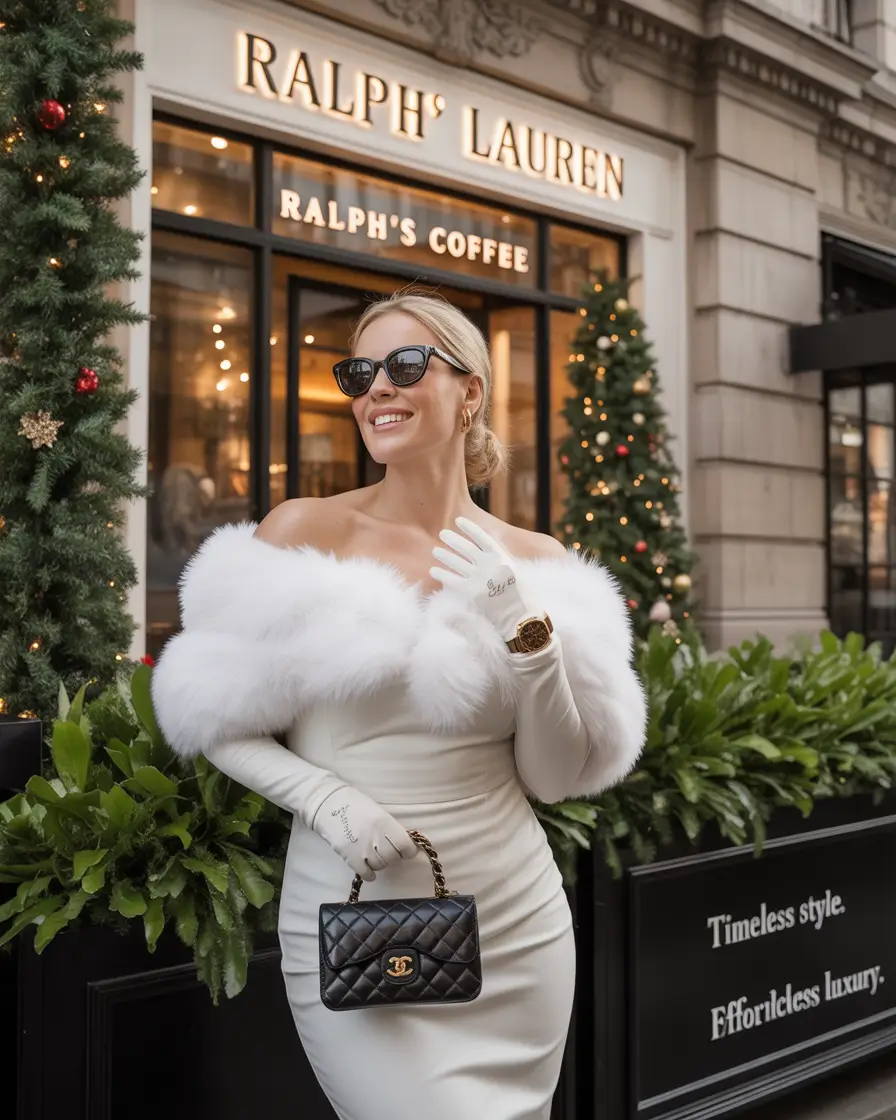 curvy fall outfits Old Hollywood Holiday Drama