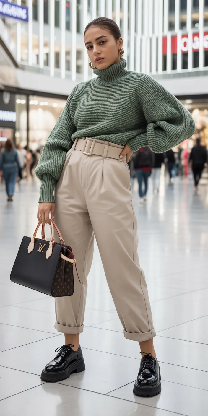 fall outfits latina women - Structured Knit With Designer Flair