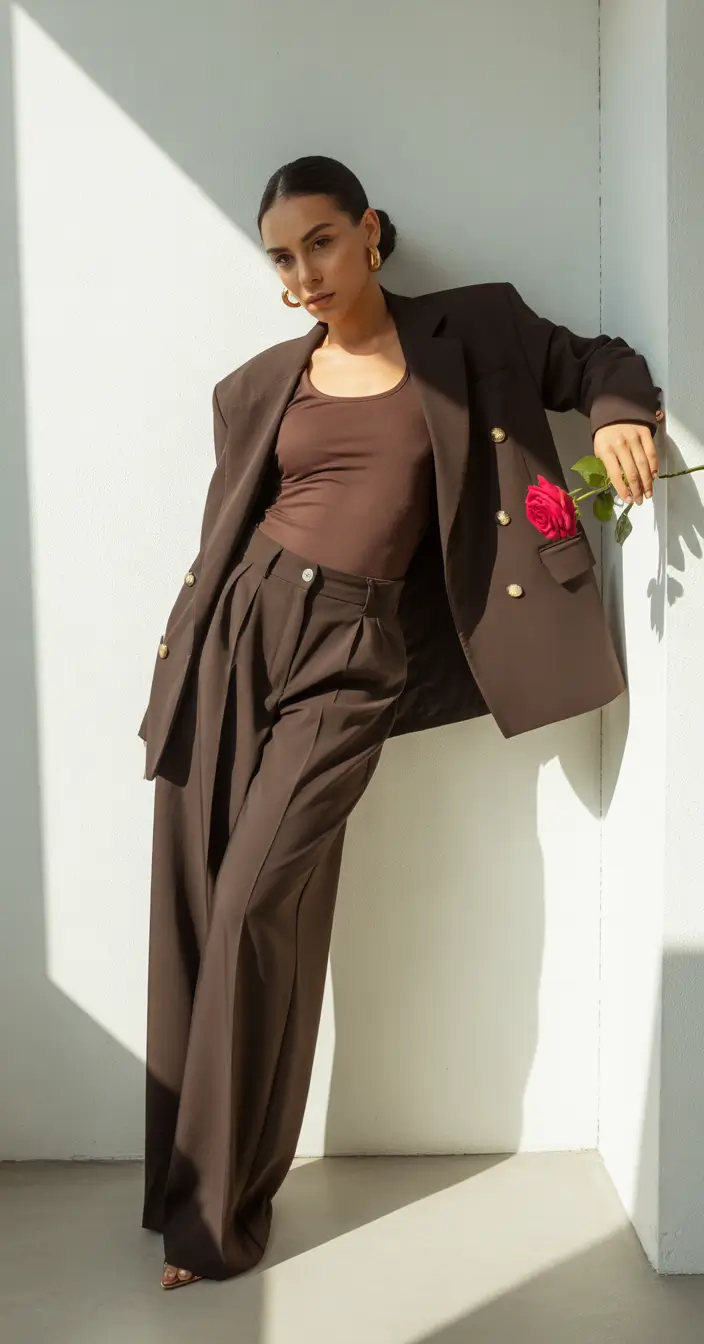 fall outfits latina women All Brown Everything