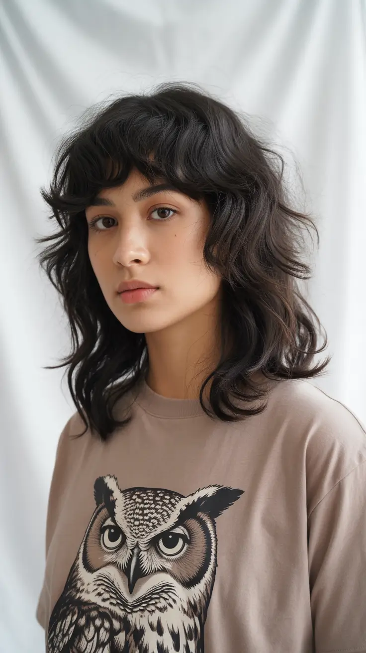Fall shag haircut Effortlessly Edgy Wolf Layers