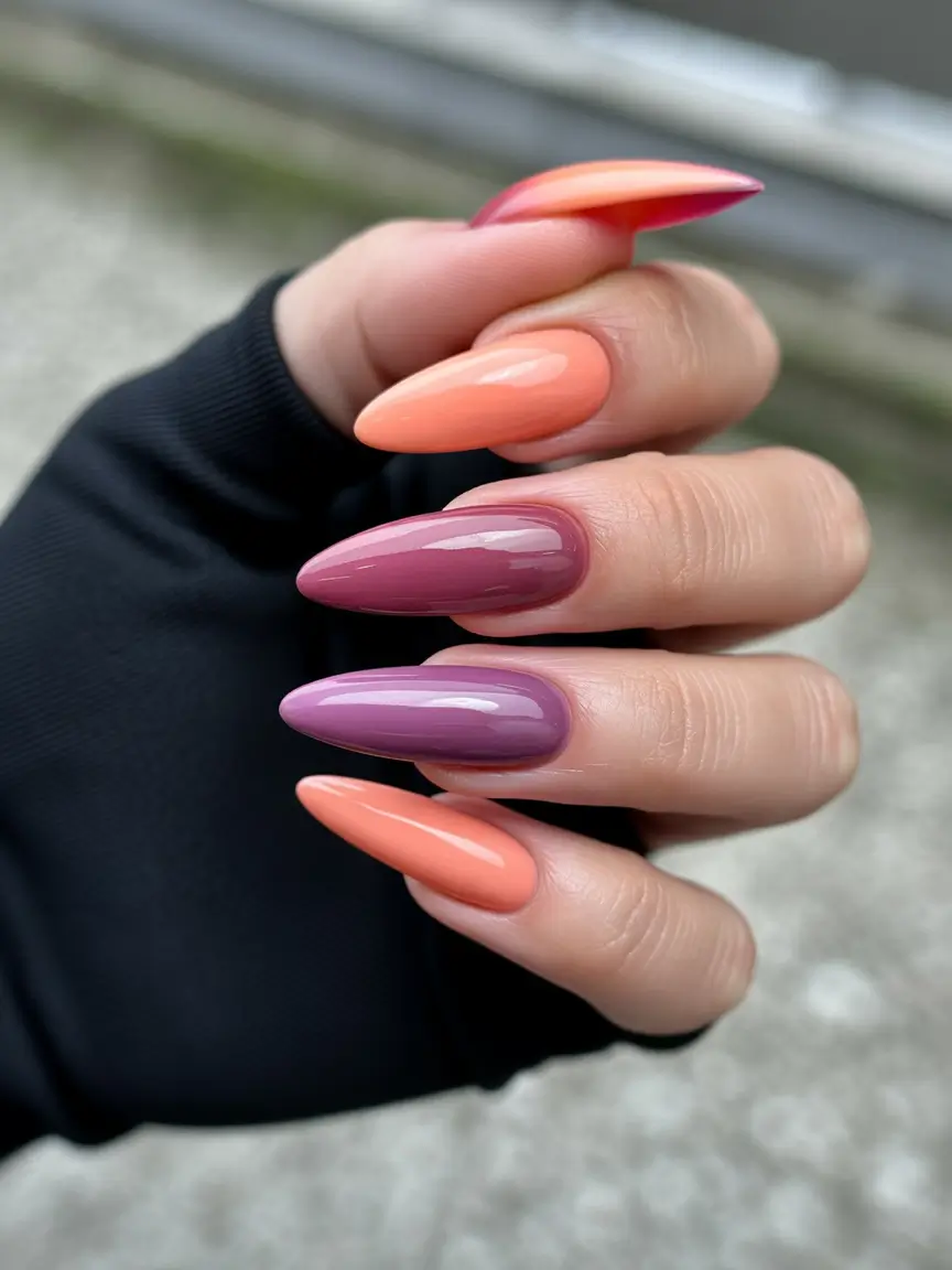 Fall Stiletto Nails 2025 Harvest Hues on Repeat