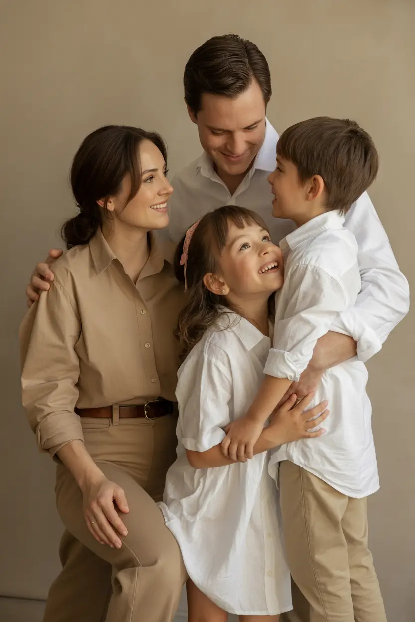 fall-family-photo-outfits-2025-Timeless-Neutrals-with-Studio-Charm
