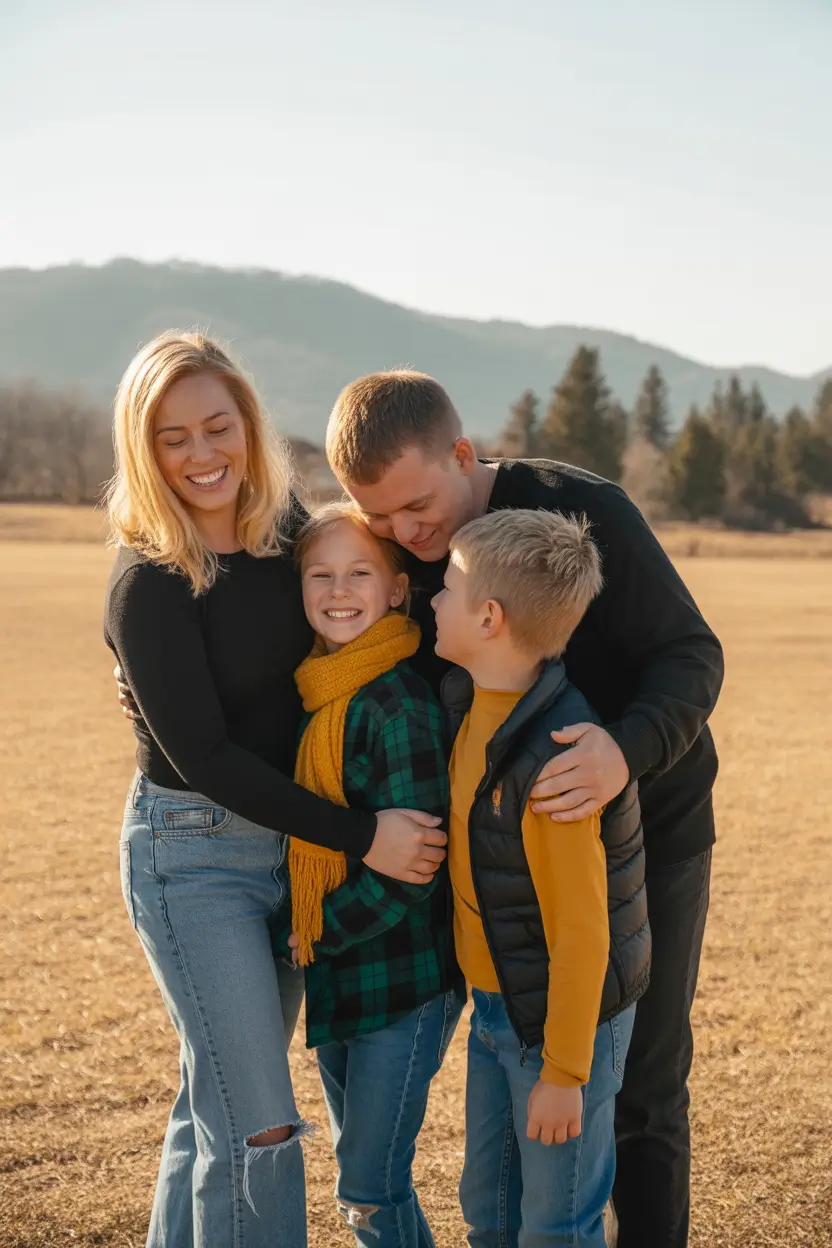 fall-family-photo-outfits-2025-Retro-Fall-Layers-&-Golden-Tones