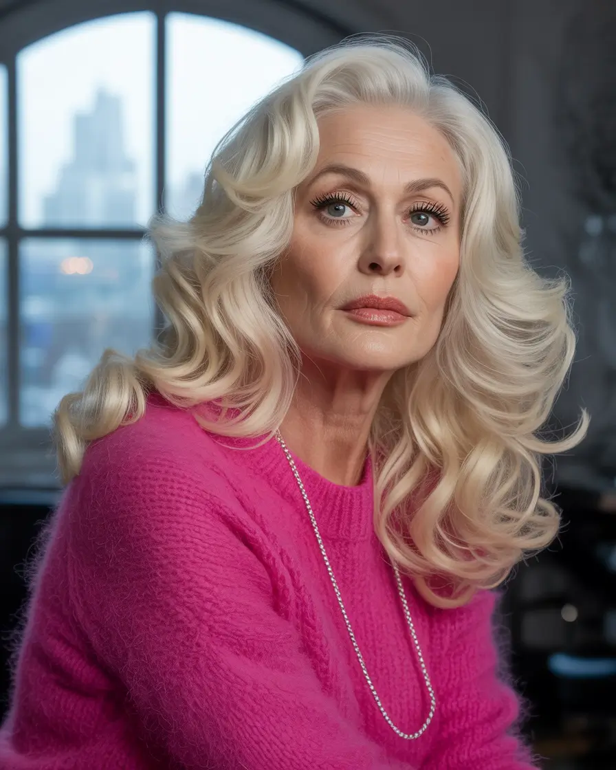 Fall haircuts for women over 60 - Modern Curls With a Retro Swing