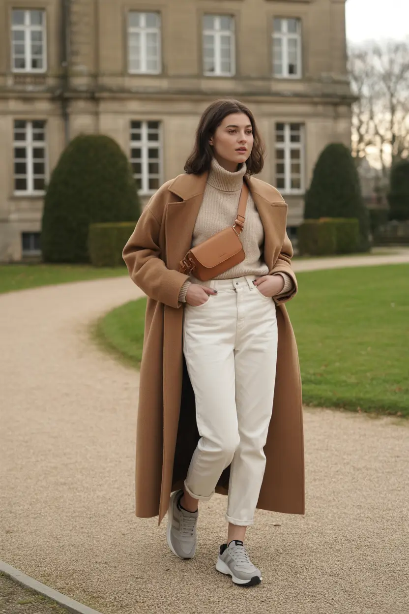 Layering for fall outfits Soft Neutrals for Everyday Luxury