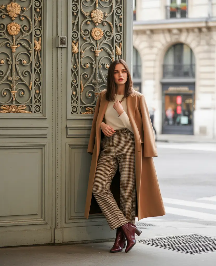 Layering outfits for Chilly Fall 2025+Modern Classic With a Camel Twist