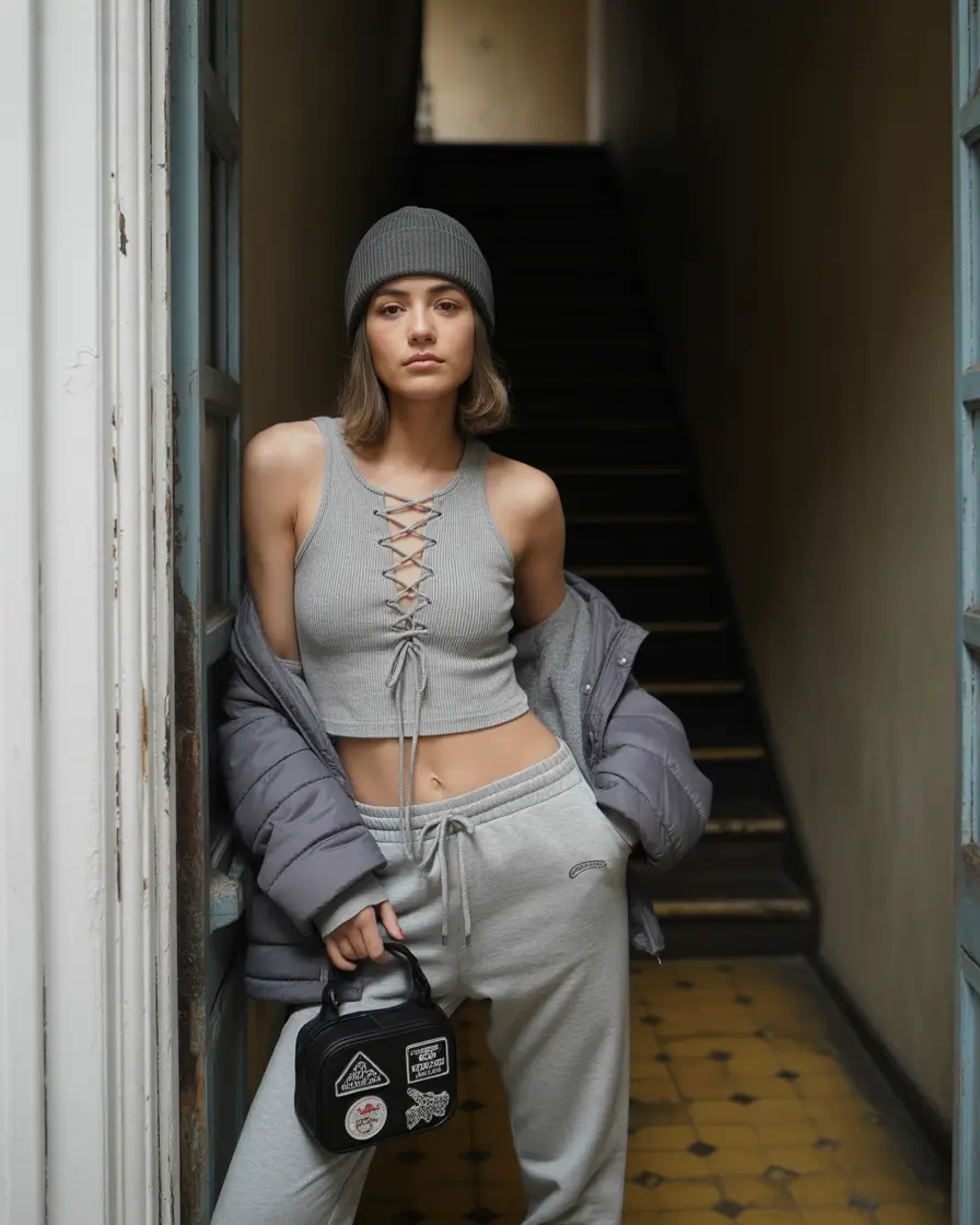 new fall style Elevated Athleisure with a Rebel Soul