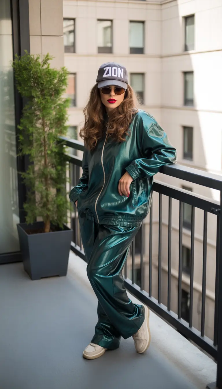 Comfy+Street Luxe Tracksuit: Glazed Green Comfort
