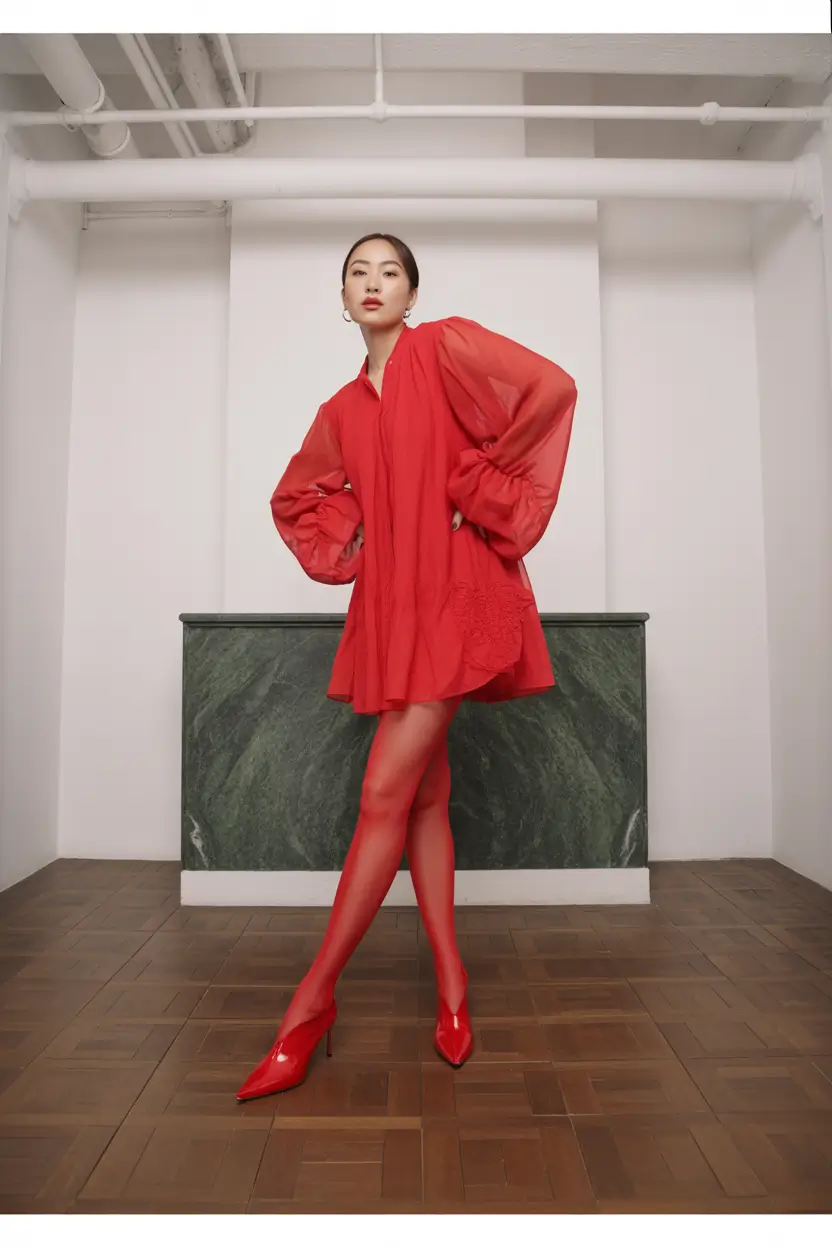 2025 fall The Red That Owns the Room