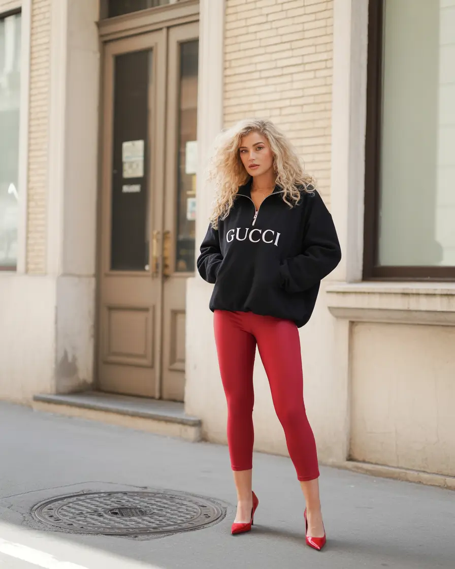 2025 street style Sporty Luxe With a Retro Punch