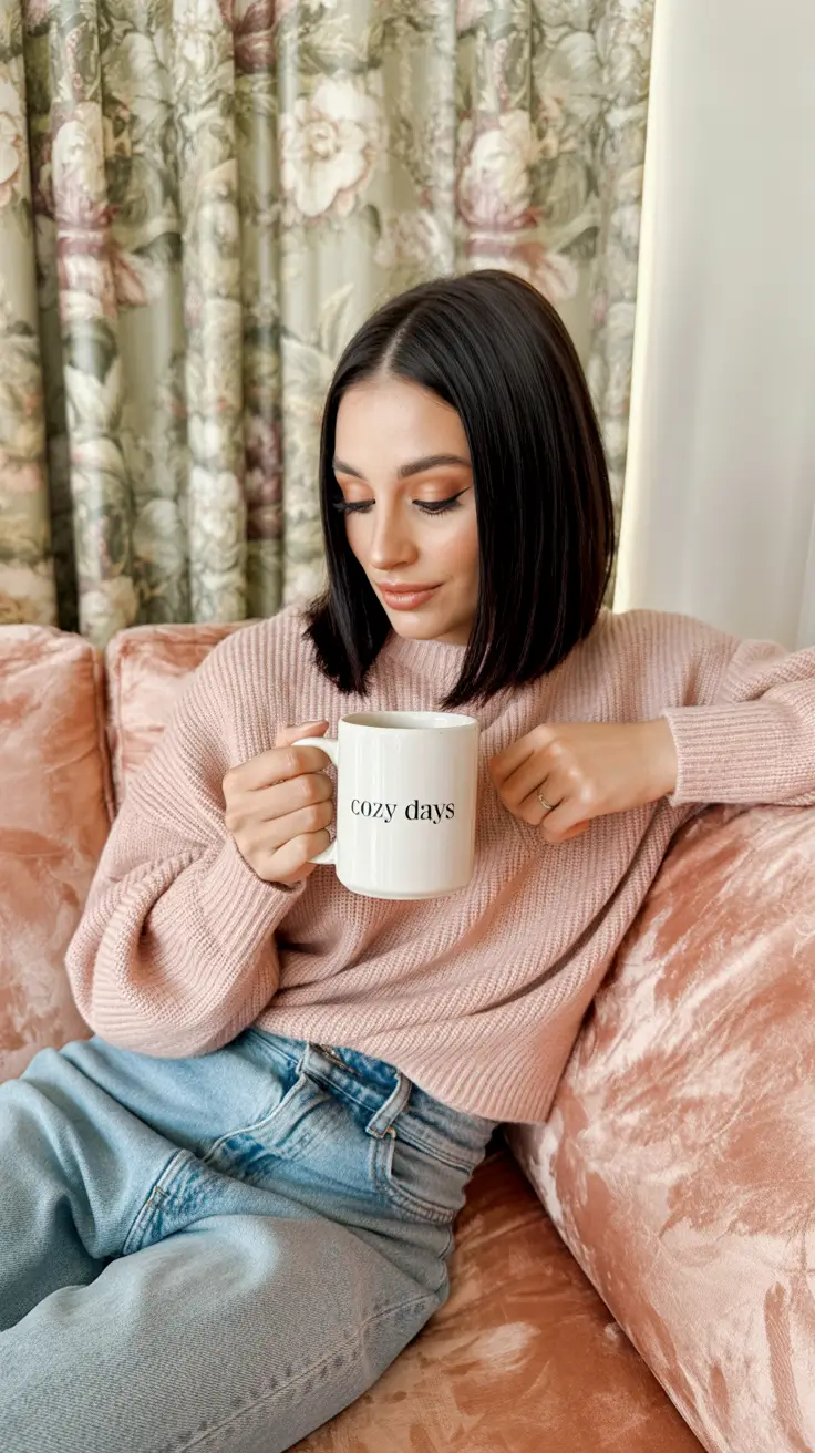 September outfits Soft Mornings & Cozy Coffee Dates